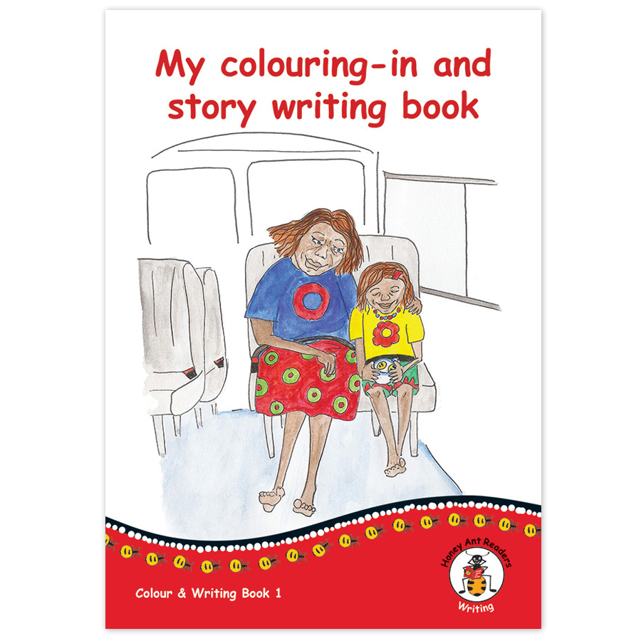 HAR My colouring and story writing book